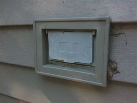 how to mount an electrical box on vinyl siding|vinyl siding doorbell mounting block.